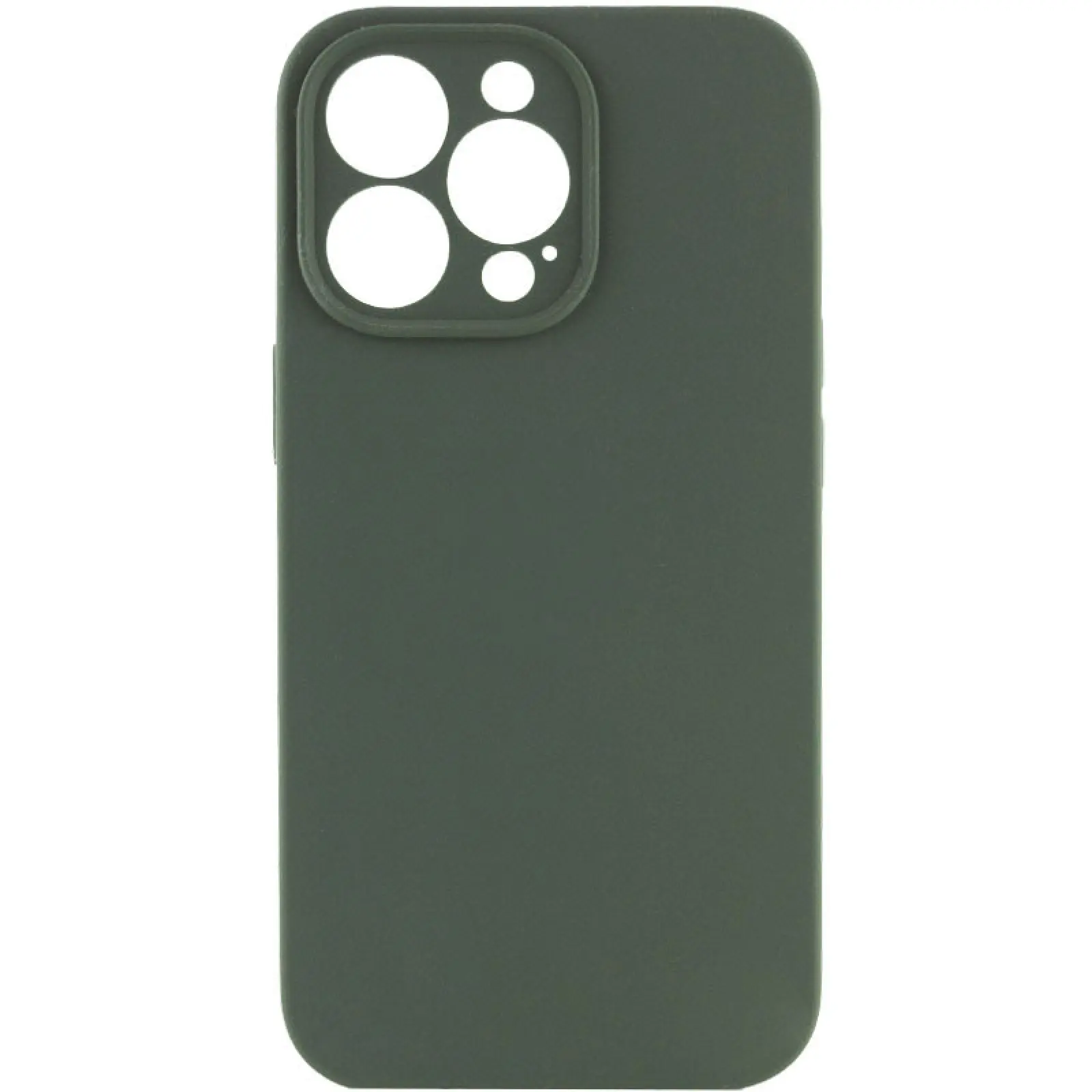 Чехол Silk Full Camera Protective (AA) NO LOGO для Apple iPhone 13 Pro Max (6.7"), Зеленый / Cyprus Green, Силикон, купить оптом с доставкой