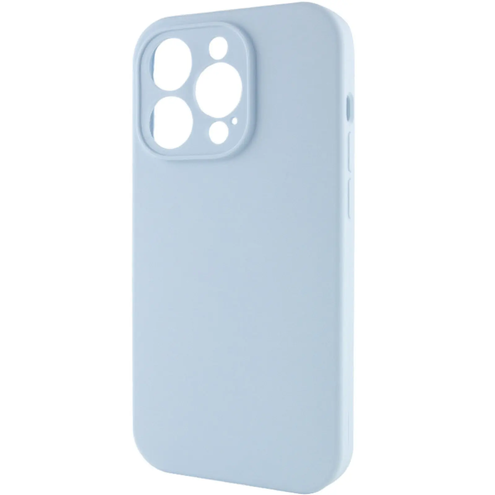 Чехол Silk Full Camera Protective (AA) NO LOGO для Apple iPhone 13 Pro (6.1"), Голубой / Sweet Blue 2, Силикон, купить оптом с доставкой