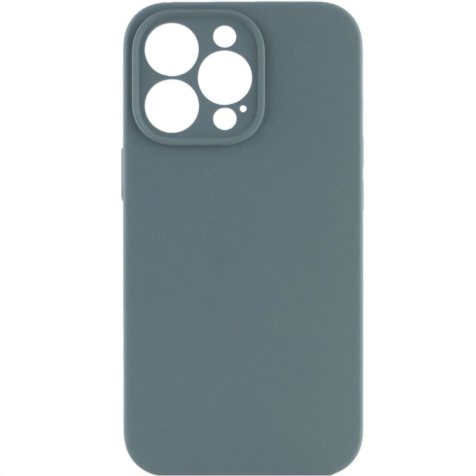 Чехол Silk Full Camera Protective (AA) NO LOGO для Apple iPhone 13 Pro (6.1"), Зеленый / Pine green, Силикон, купить оптом с доставкой