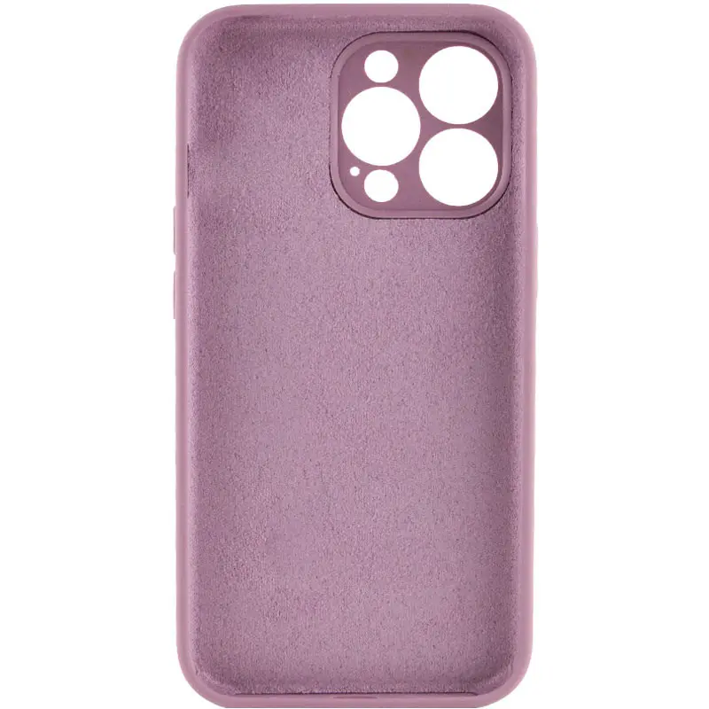 Чехол Silk Full Camera Protective (AA) NO LOGO для Apple iPhone 13 Pro (6.1"), Лиловый / Lilac Pride 1, Силикон, купить оптом с доставкой