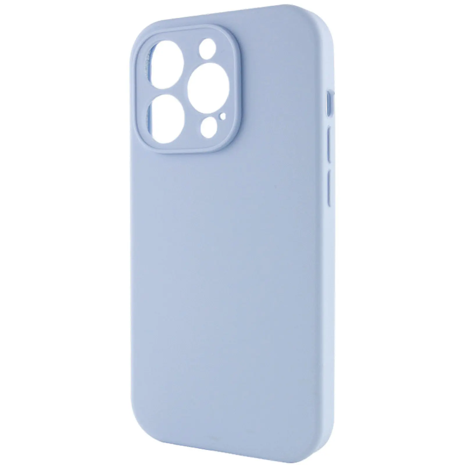 Чехол Silk Full Camera Protective (AA) NO LOGO для Apple iPhone 14 Pro (6.1"), Голубой / Lilac Blue 2, Силикон, купить оптом с доставкой