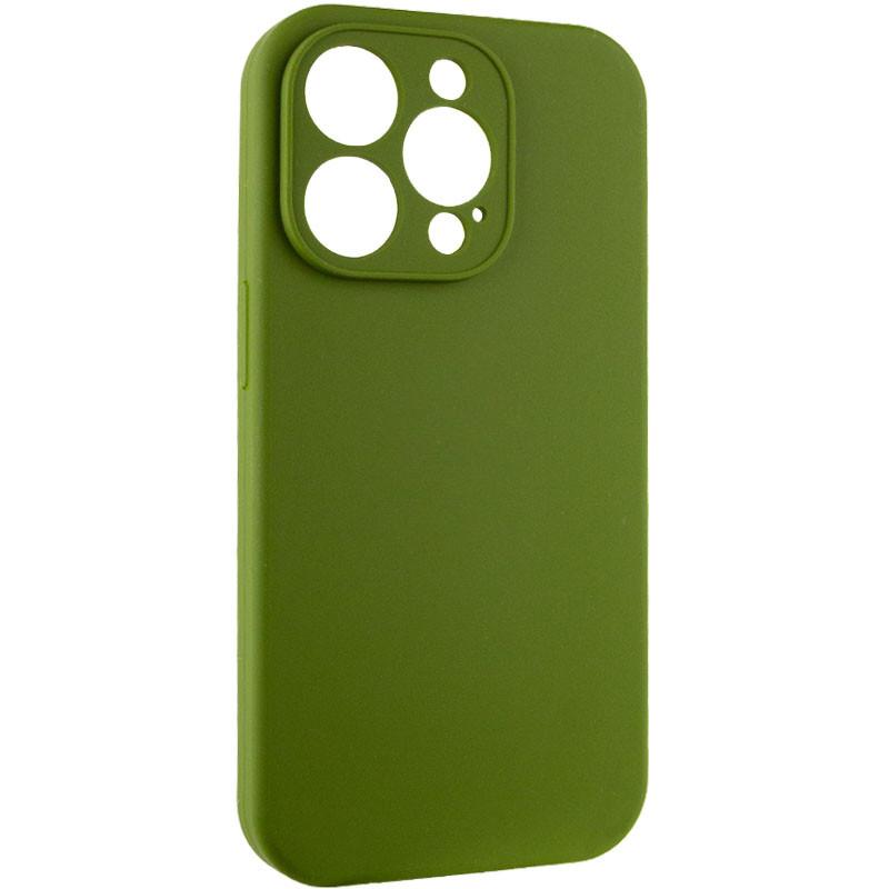 Чехол Silicone Case Full Camera Protective (AA) NO LOGO для Apple iPhone 14 Pro (6.1) на картинке №2