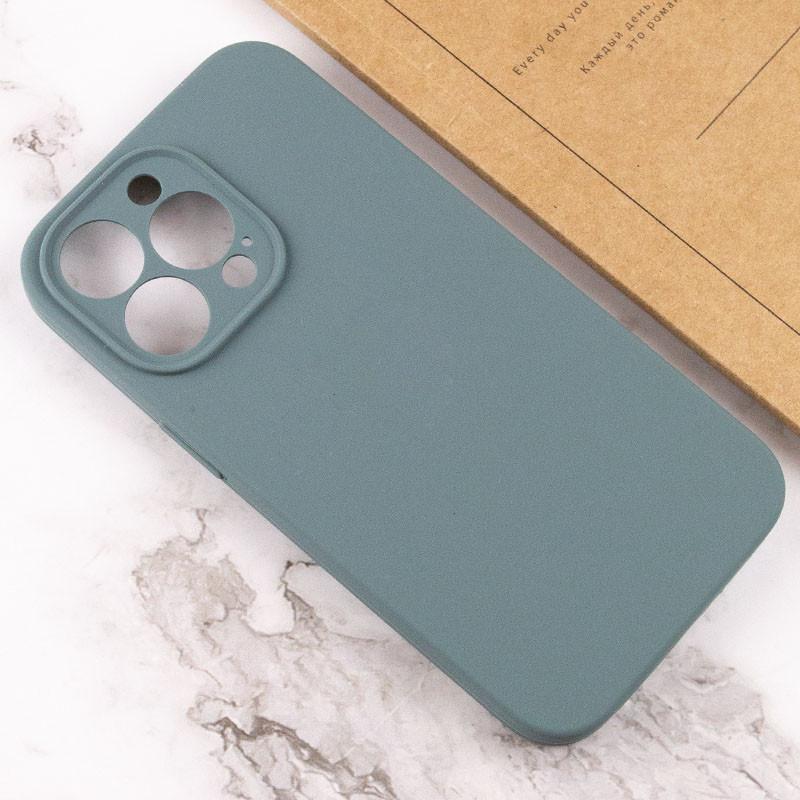 Чехол Silicone Case Full Camera Protective (AA) NO LOGO для Apple iPhone 14 Pro (6.1) на картинке №3