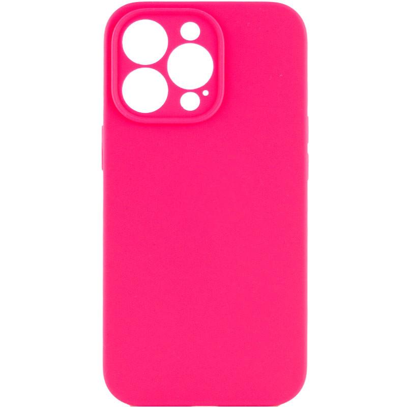 Чехол Silicone Case Full Camera Protective (AA) NO LOGO для Apple iPhone 14 Pro (6.1) на картинке №1