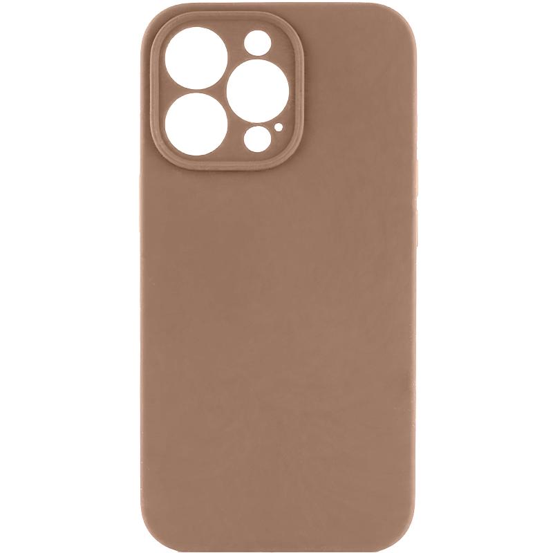 Чехол Silicone Case Full Camera Protective (AA) NO LOGO для Apple iPhone 14 Pro (6.1) на картинке №1