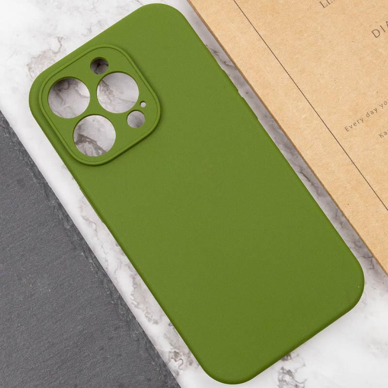 Чехол Silicone Case Full Camera Protective (AA) NO LOGO для Apple iPhone 14 Pro Max (6.7) на картинке №5