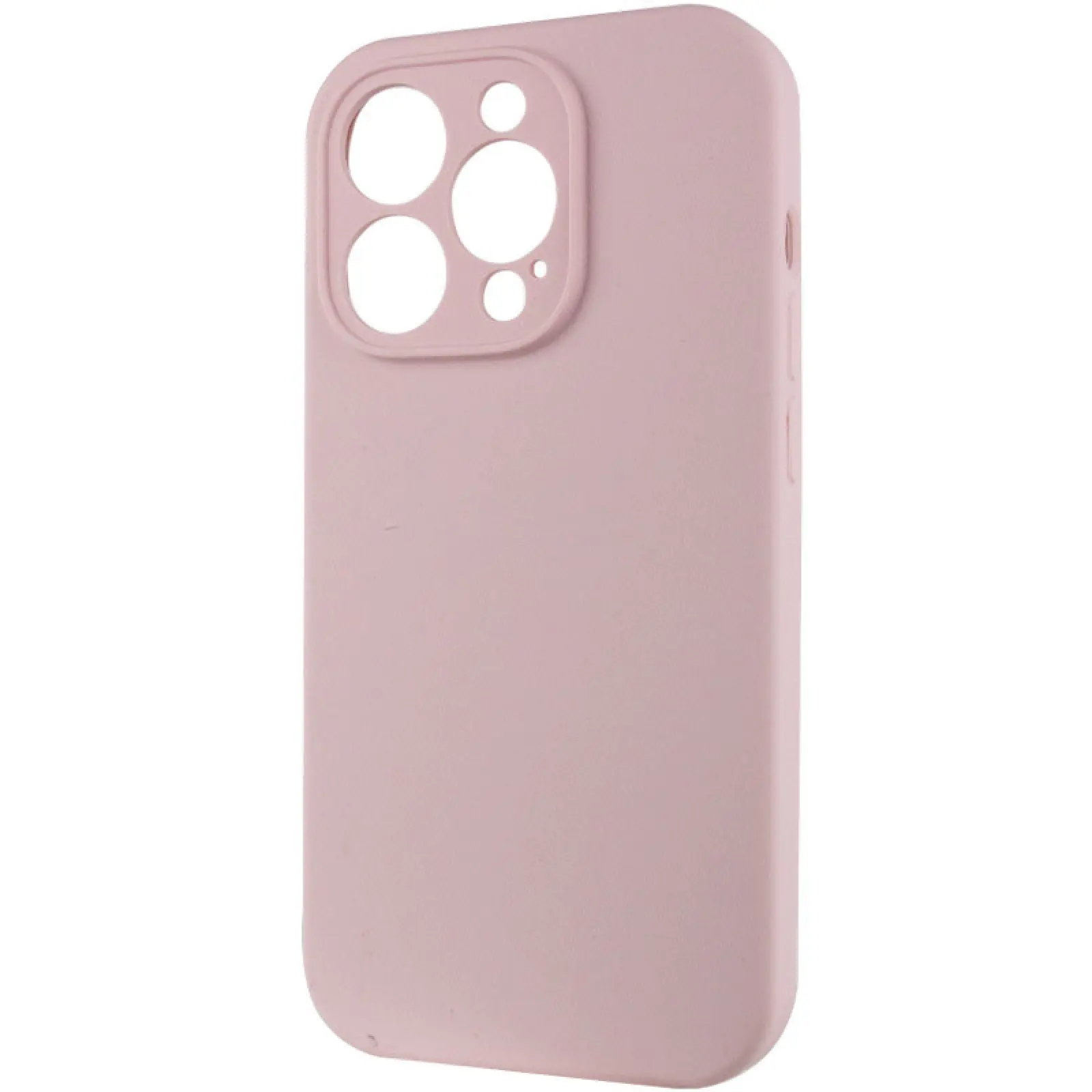 Чехол Silk Full Camera Protective (AA) NO LOGO для Apple iPhone 14 Pro Max (6.7"), Розовый / Chalk Pink 2, Силикон, купить оптом с доставкой