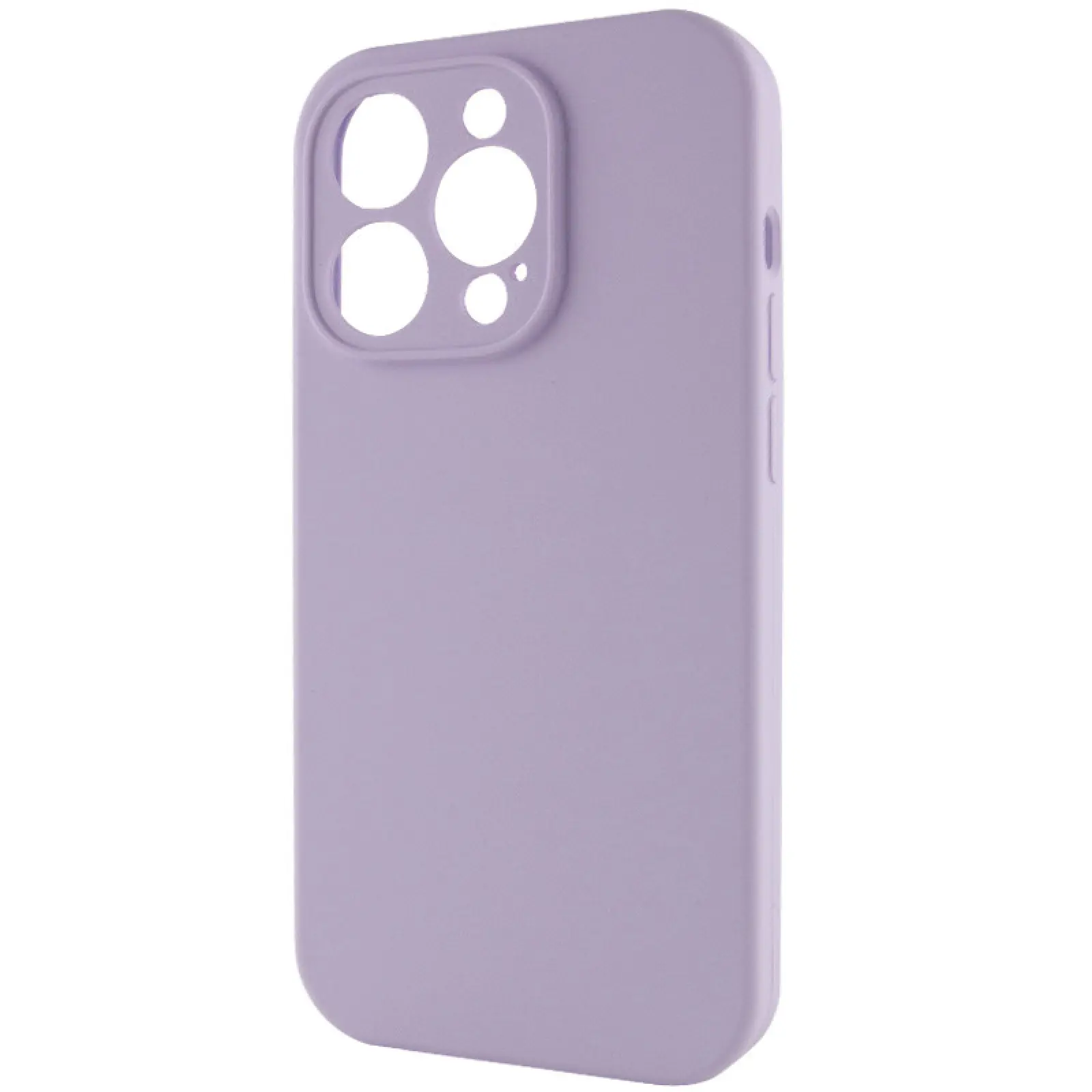 Чехол Silk Full Camera Protective (AA) NO LOGO для Apple iPhone 14 Pro Max (6.7"), Сиреневый / Lilac 2, Силикон, купить оптом с доставкой