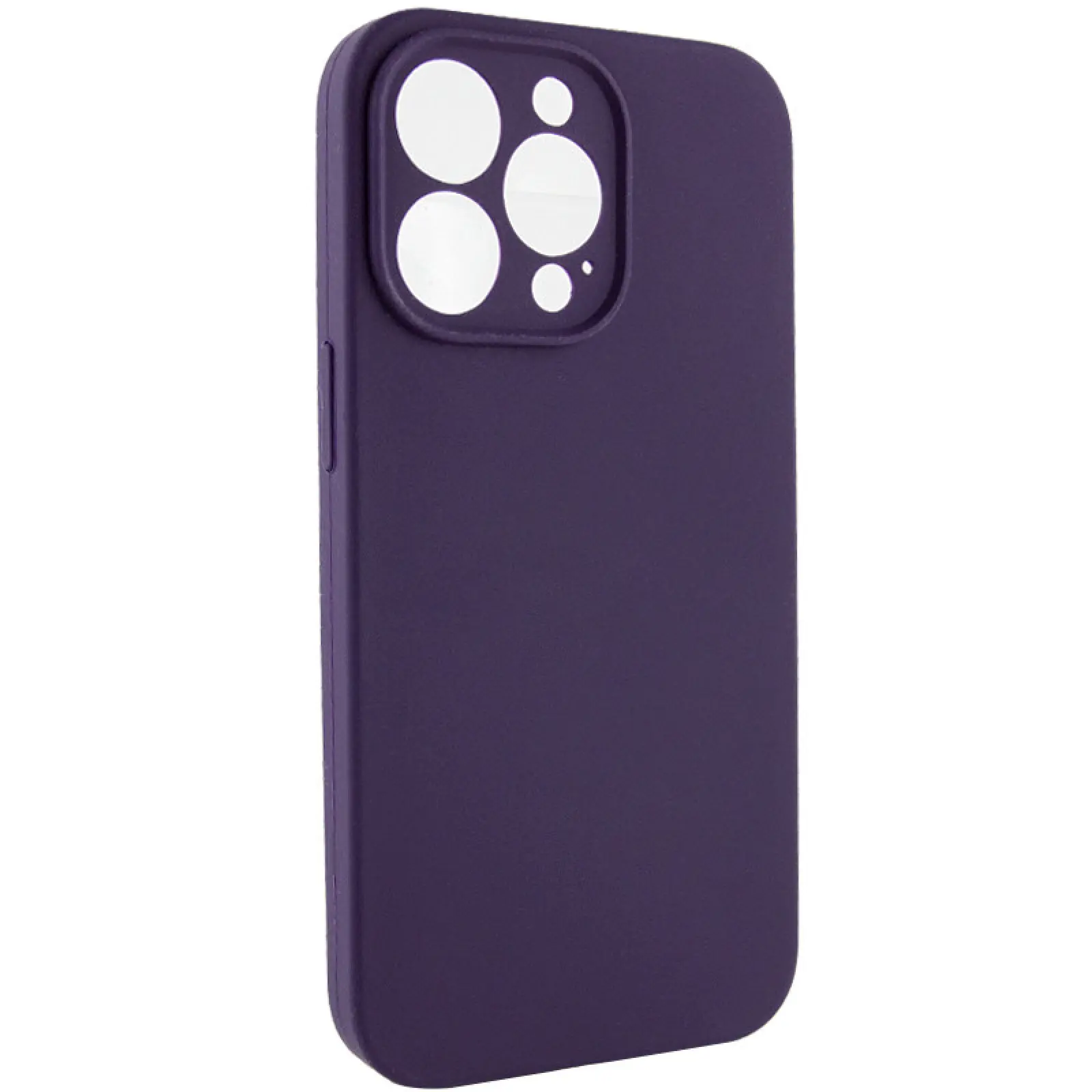 Чехол Silk Full Camera Protective (AA) NO LOGO для Apple iPhone 14 Pro Max (6.7"), Фиолетовый / Elderberry 1, Силикон, купить оптом с доставкой