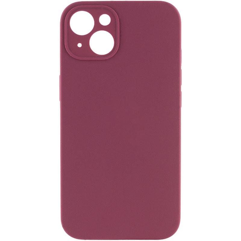 Чехол Silicone Case Full Camera Protective (AA) NO LOGO для Apple iPhone 14 (6.1) на картинке №1