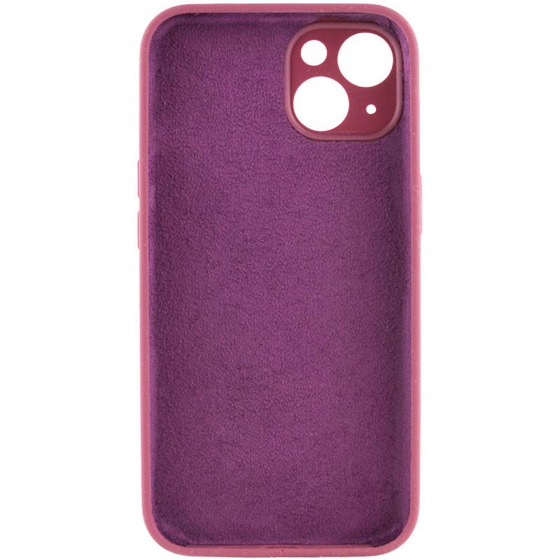 Чехол Silicone Case Full Camera Protective (AA) NO LOGO для Apple iPhone 14 (6.1) на картинке №2