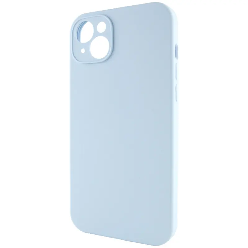 Чехол Silk Full Camera Protective (AA) NO LOGO для Apple iPhone 14 (6.1"), Голубой / Sweet Blue 2, Силикон, купить оптом с доставкой
