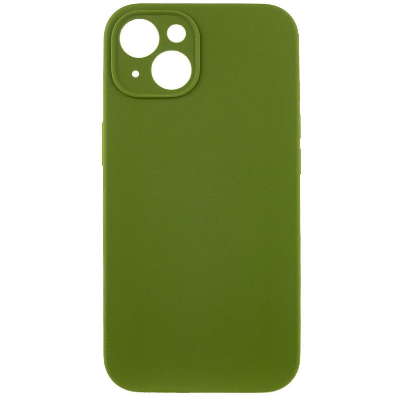 Чехол Silicone Case Full Camera Protective (AA) NO LOGO для Apple iPhone 14 (6.1) на картинке №1