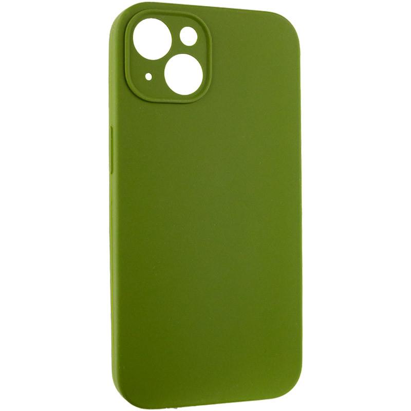 Чехол Silicone Case Full Camera Protective (AA) NO LOGO для Apple iPhone 14 (6.1) на картинке №2