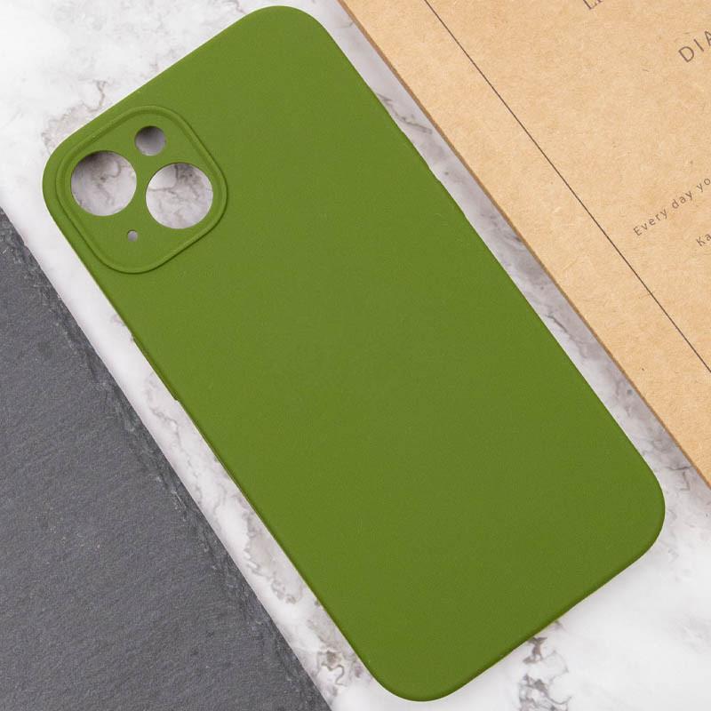 Чехол Silicone Case Full Camera Protective (AA) NO LOGO для Apple iPhone 14 (6.1) на картинке №5