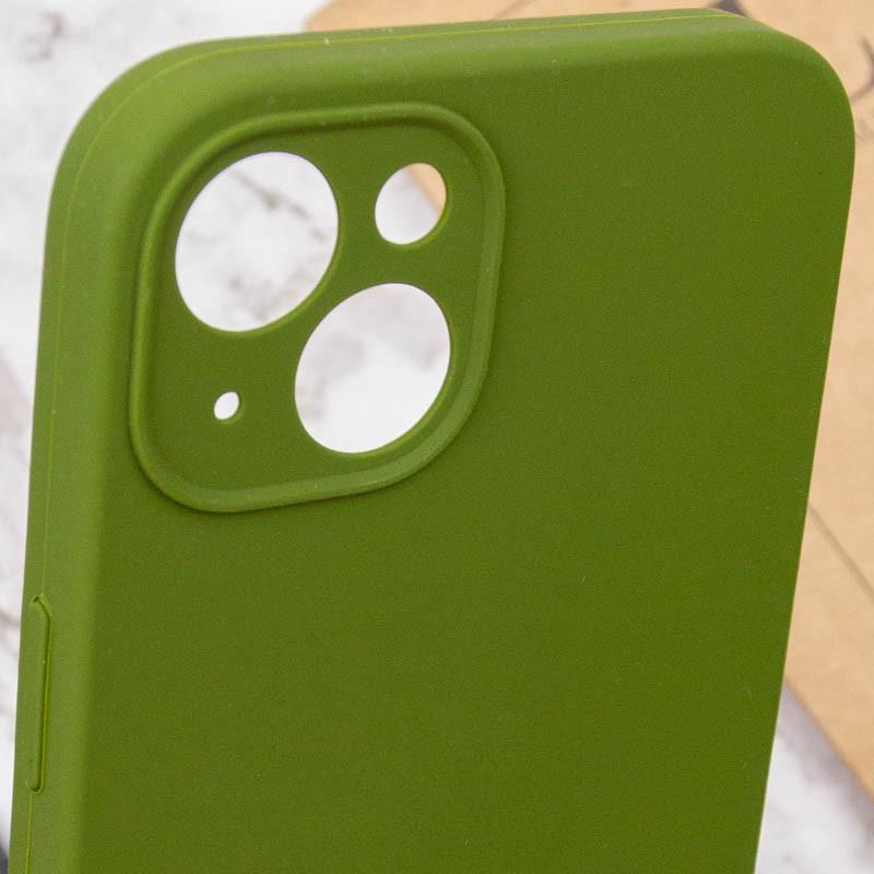 Чехол Silicone Case Full Camera Protective (AA) NO LOGO для Apple iPhone 14 (6.1) на картинке №6