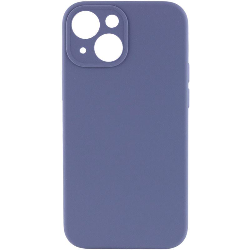 Чехол Silicone Case Full Camera Protective (AA) NO LOGO для Apple iPhone 14 (6.1) на картинке №1