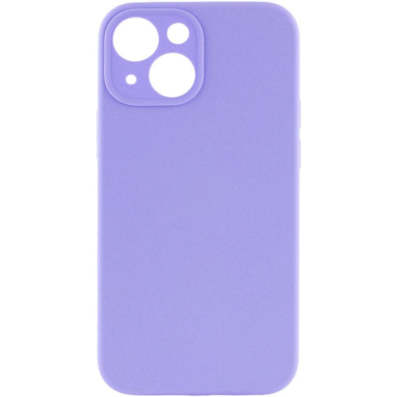 Чехол Silicone Case Full Camera Protective (AA) NO LOGO для Apple iPhone 14 (6.1) на картинке №1