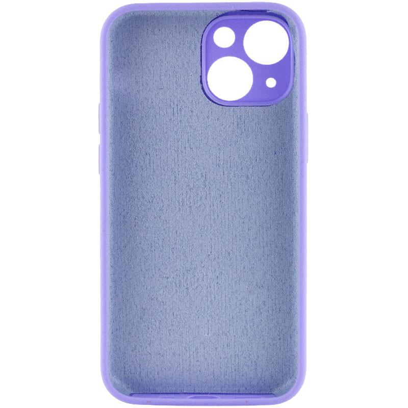 Чехол Silicone Case Full Camera Protective (AA) NO LOGO для Apple iPhone 14 (6.1) на картинке №2