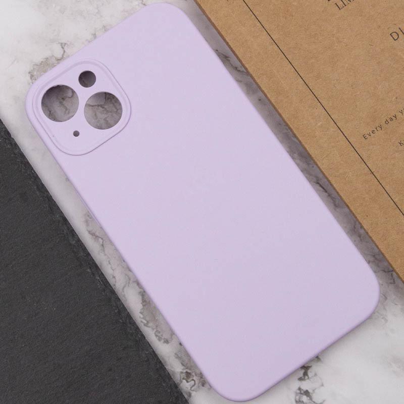 Чехол Silicone Case Full Camera Protective (AA) NO LOGO для Apple iPhone 14 (6.1) на картинке №5