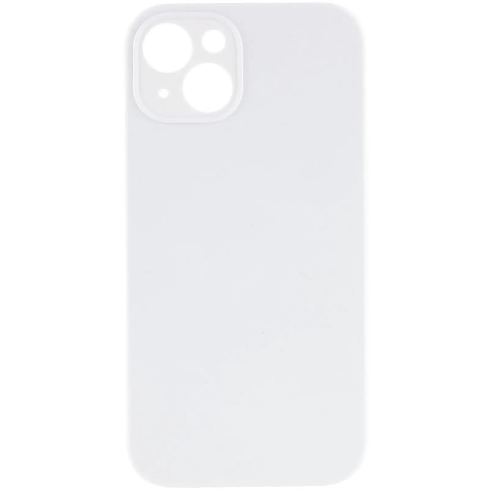 Чехол Silk Full Camera Protective (AA) NO LOGO для Apple iPhone 15 (6.1"), Белый / White, Силикон, купить оптом с доставкой