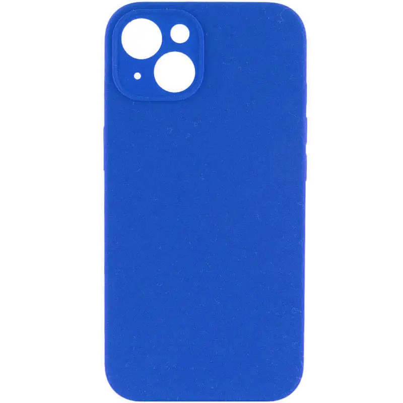 Чехол Silk Full Camera Protective (AA) NO LOGO для Apple iPhone 15 (6.1"), Синий / Capri Blue, Силикон, купить оптом с доставкой