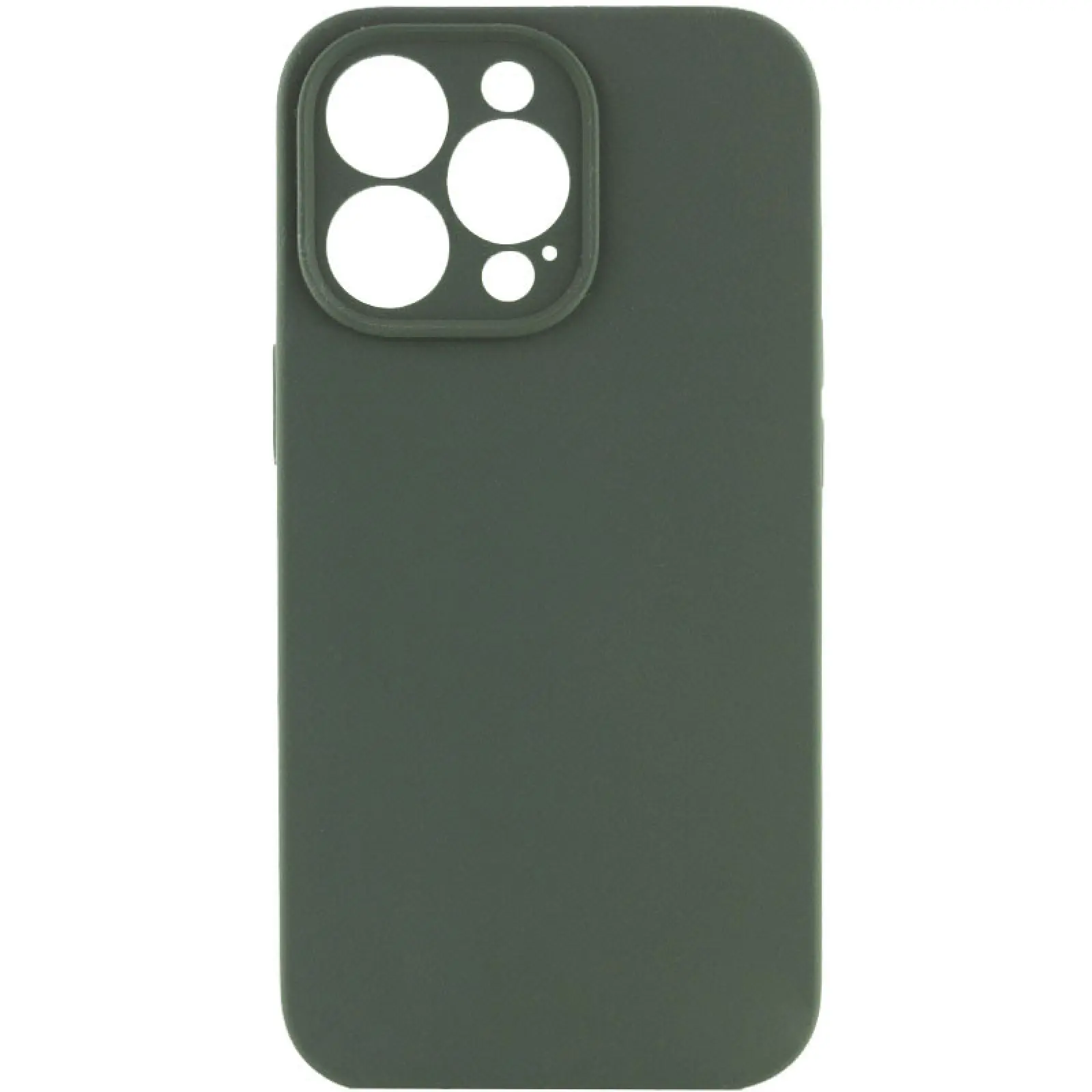 Чехол Silk Full Camera Protective (AA) NO LOGO для Apple iPhone 15 Pro Max (6.7"), Зеленый / Cyprus Green, Силикон, купить оптом с доставкой