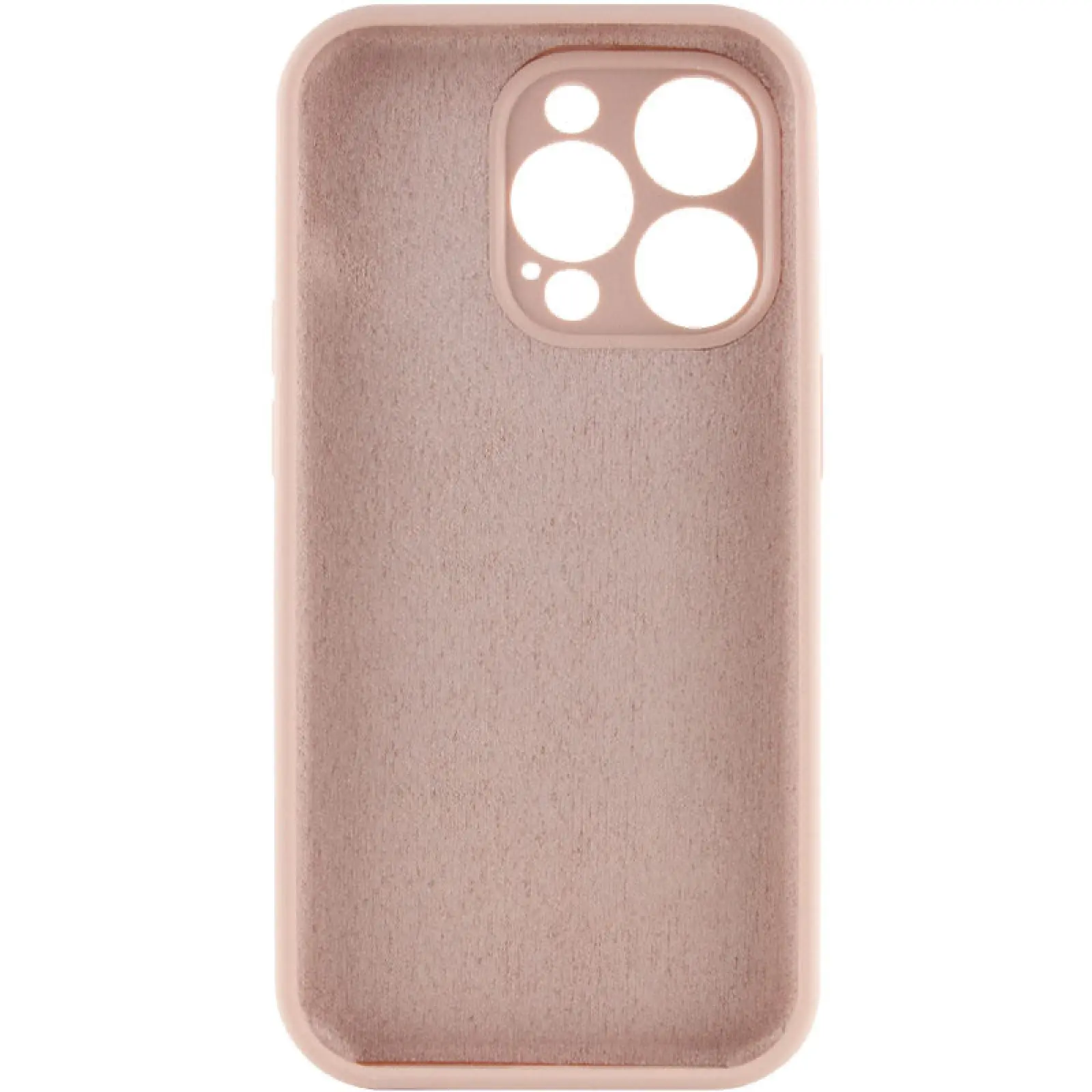 Чехол Silk Full Camera Protective (AA) NO LOGO для Apple iPhone 15 Pro Max (6.7"), Розовый / Pink Sand 3, Силикон, купить оптом с доставкой