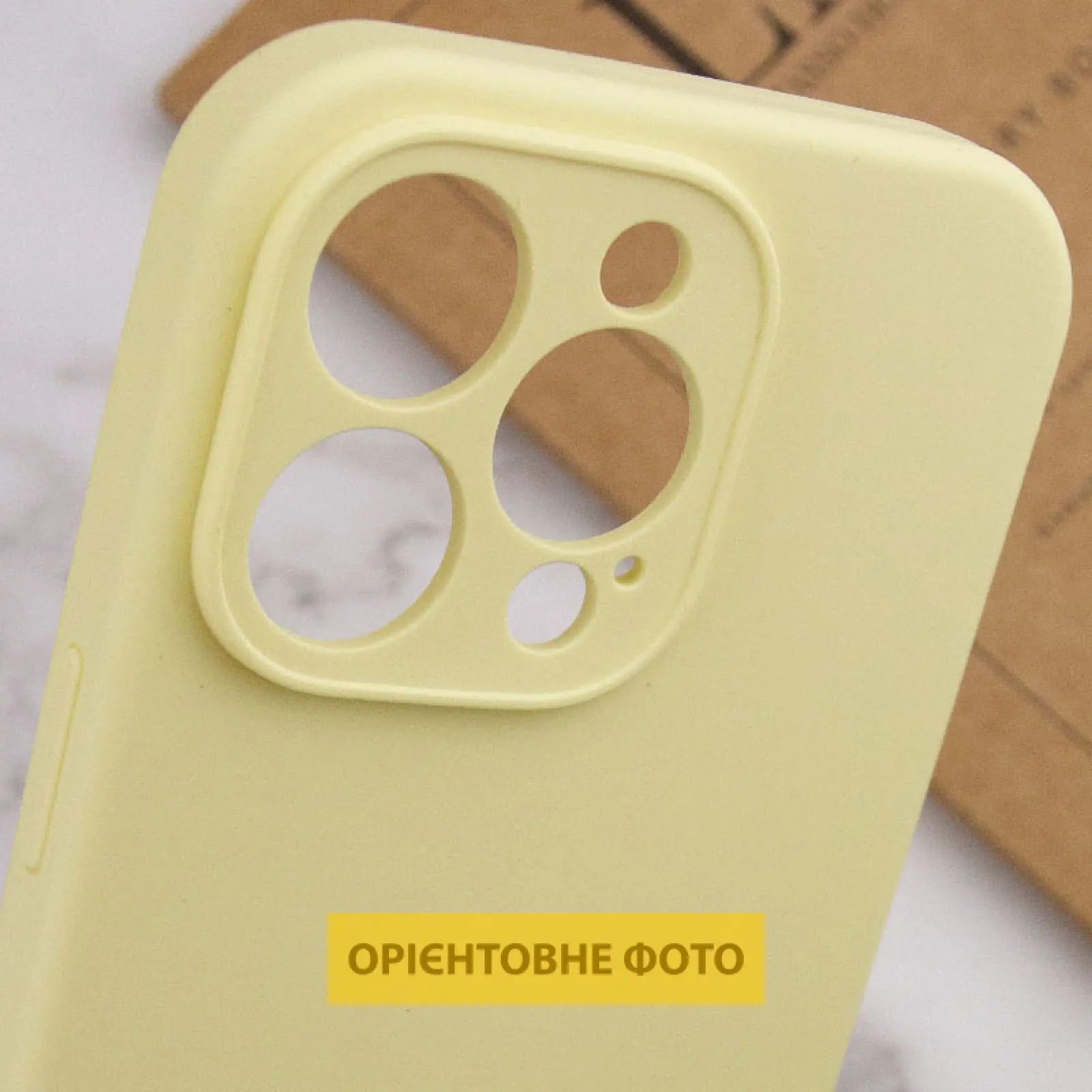 Чехол Silk Full Camera Protective (AA) NO LOGO для Apple iPhone 16 (6.1"), Желтый / Mellow Yellow 3, Силикон, купить оптом с доставкой