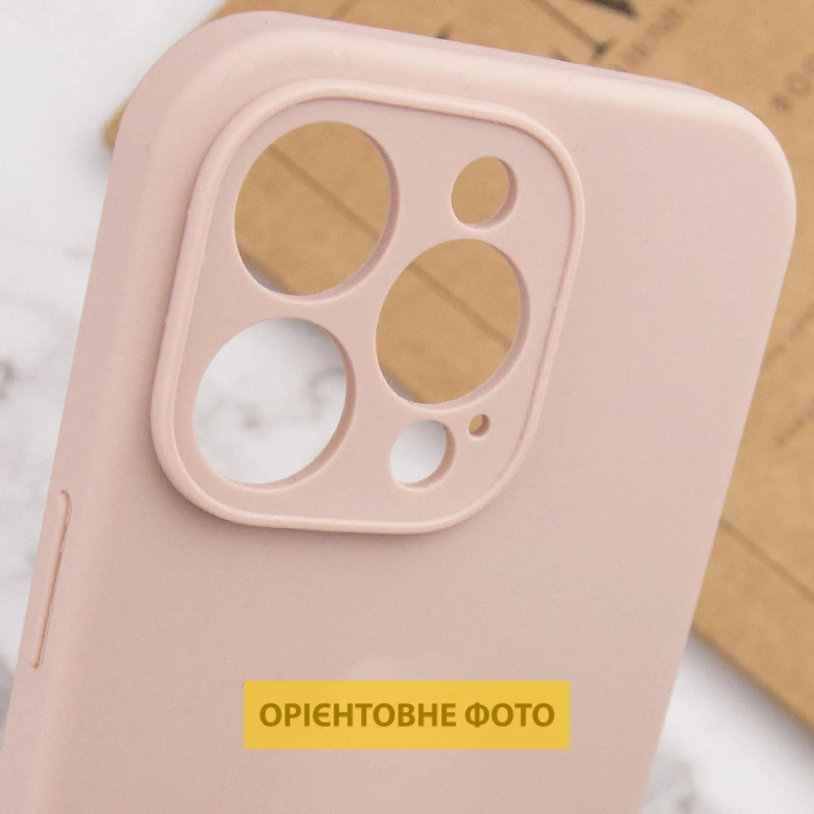 Чехол Silk Full Camera Protective (AA) NO LOGO для Apple iPhone 16 (6.1"), Розовый / Pink Sand 3, Силикон, купить оптом с доставкой
