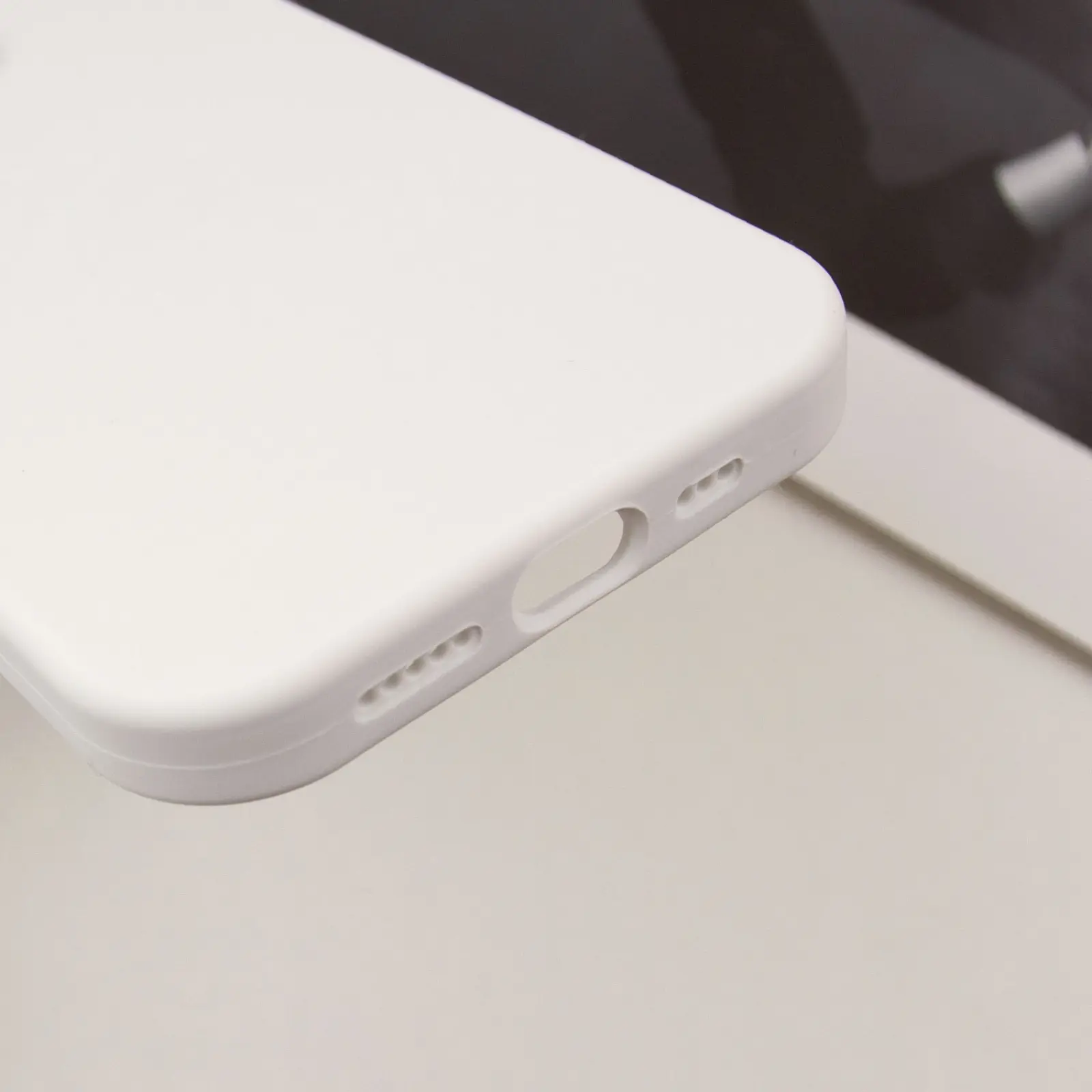Чехол Silk Full Camera Protective (AA) NO LOGO для Apple iPhone 16 Pro Max (6.9"), Белый / White 4, Силикон, купить оптом с доставкой