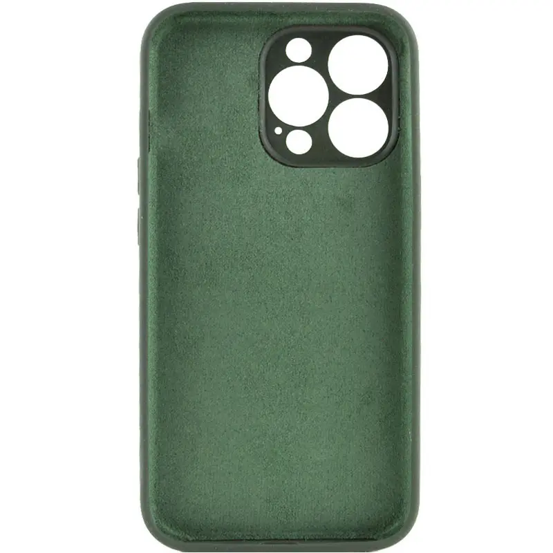 Чехол Silk Full Camera Protective (AA) NO LOGO для Apple iPhone 16 Pro Max (6.9"), Зеленый / Cyprus Green 1, Силикон, купить оптом с доставкой