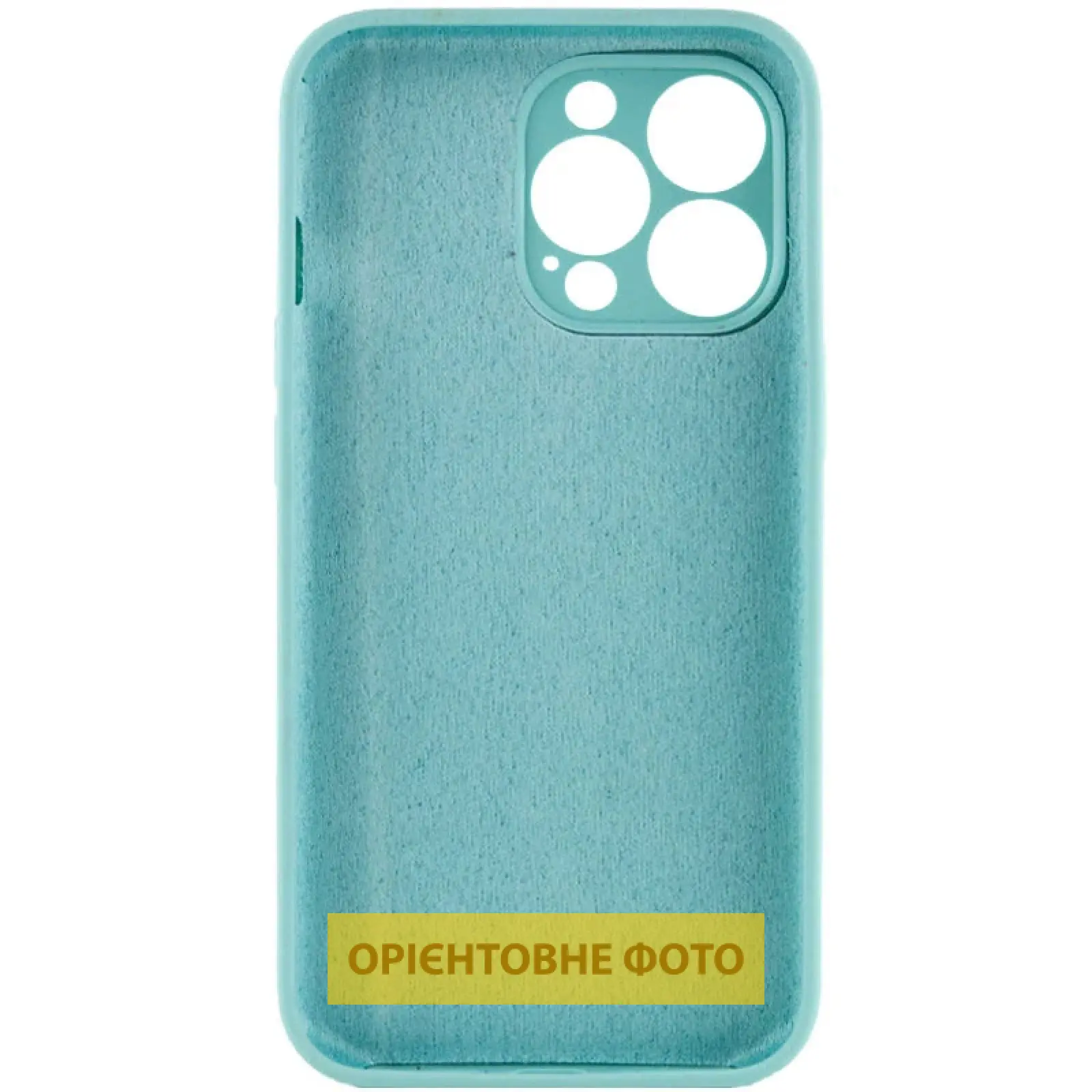 Чехол Silk Full Camera Protective (AA) NO LOGO для Apple iPhone 17 (6.3"), Бирюзовый / Marine Green 1, Силикон, купить оптом с доставкой