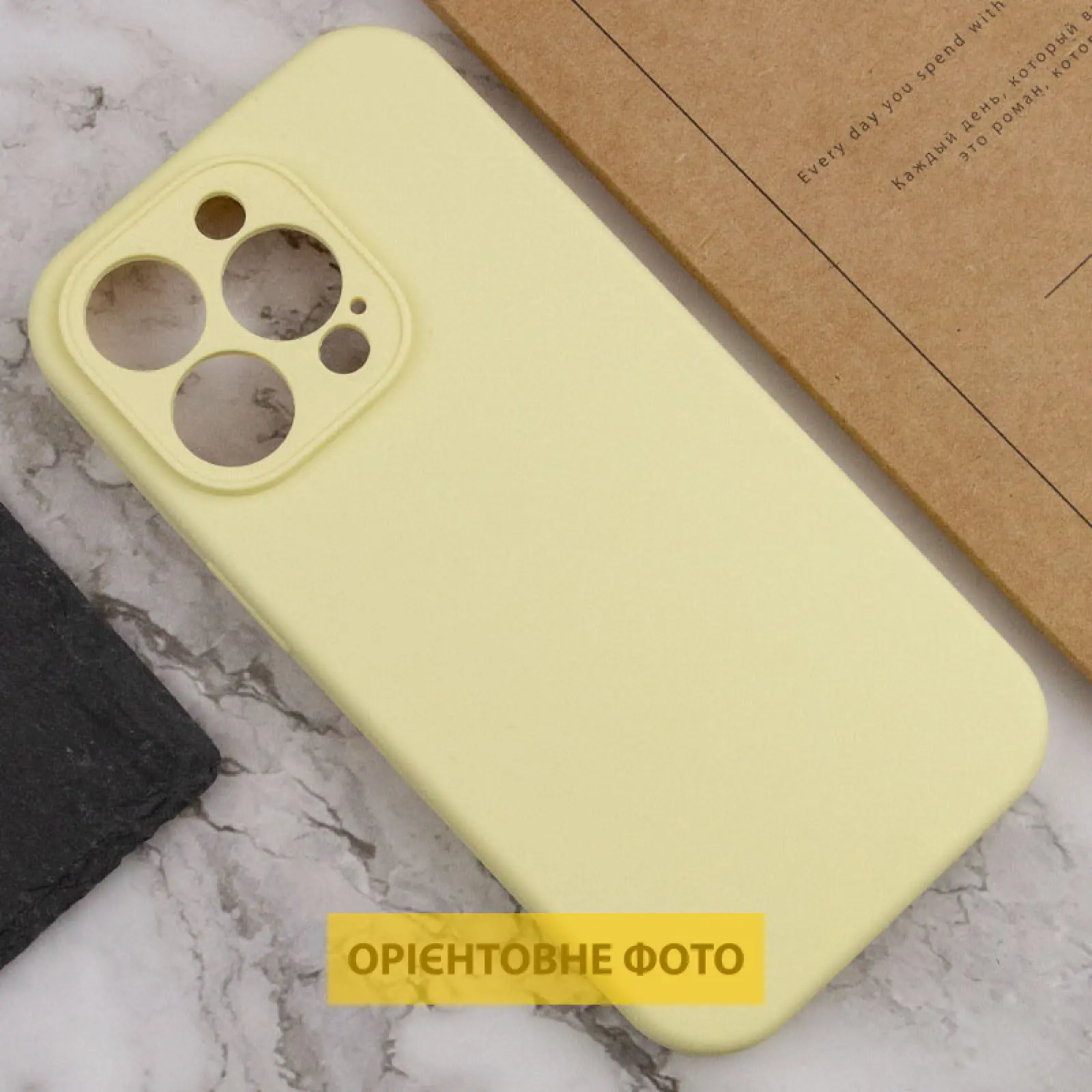 Чехол Silk Full Camera Protective (AA) NO LOGO для Apple iPhone 17 (6.3"), Желтый / Mellow Yellow 2, Силикон, купить оптом с доставкой