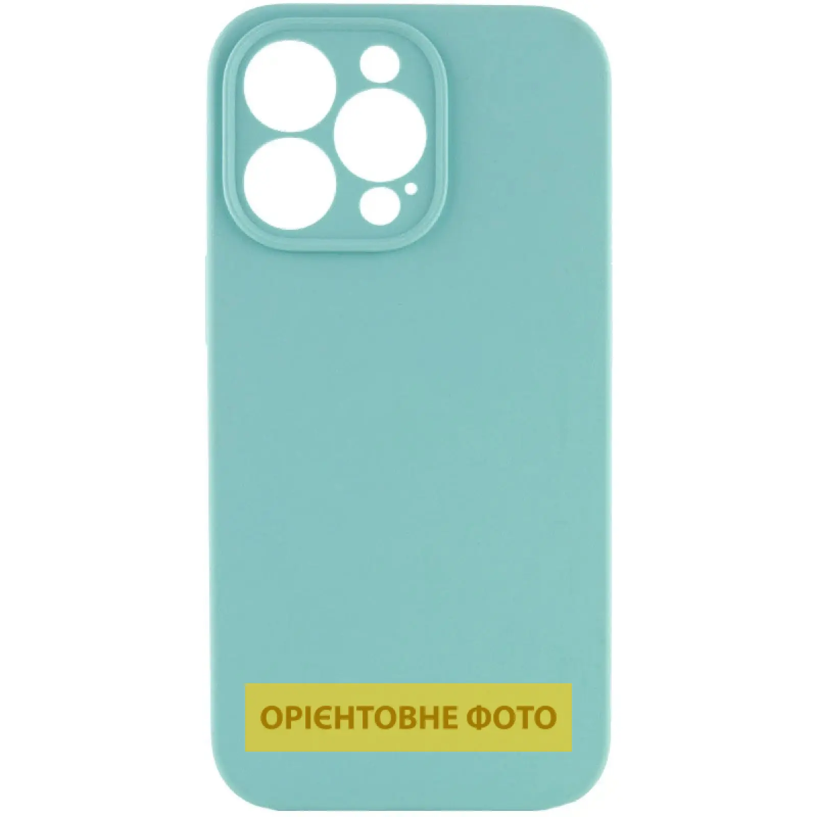 Чехол Silk Full Camera Protective (AA) NO LOGO для Apple iPhone 17 Pro (6.3"), Бирюзовый / Marine Green, Силикон, купить оптом с доставкой