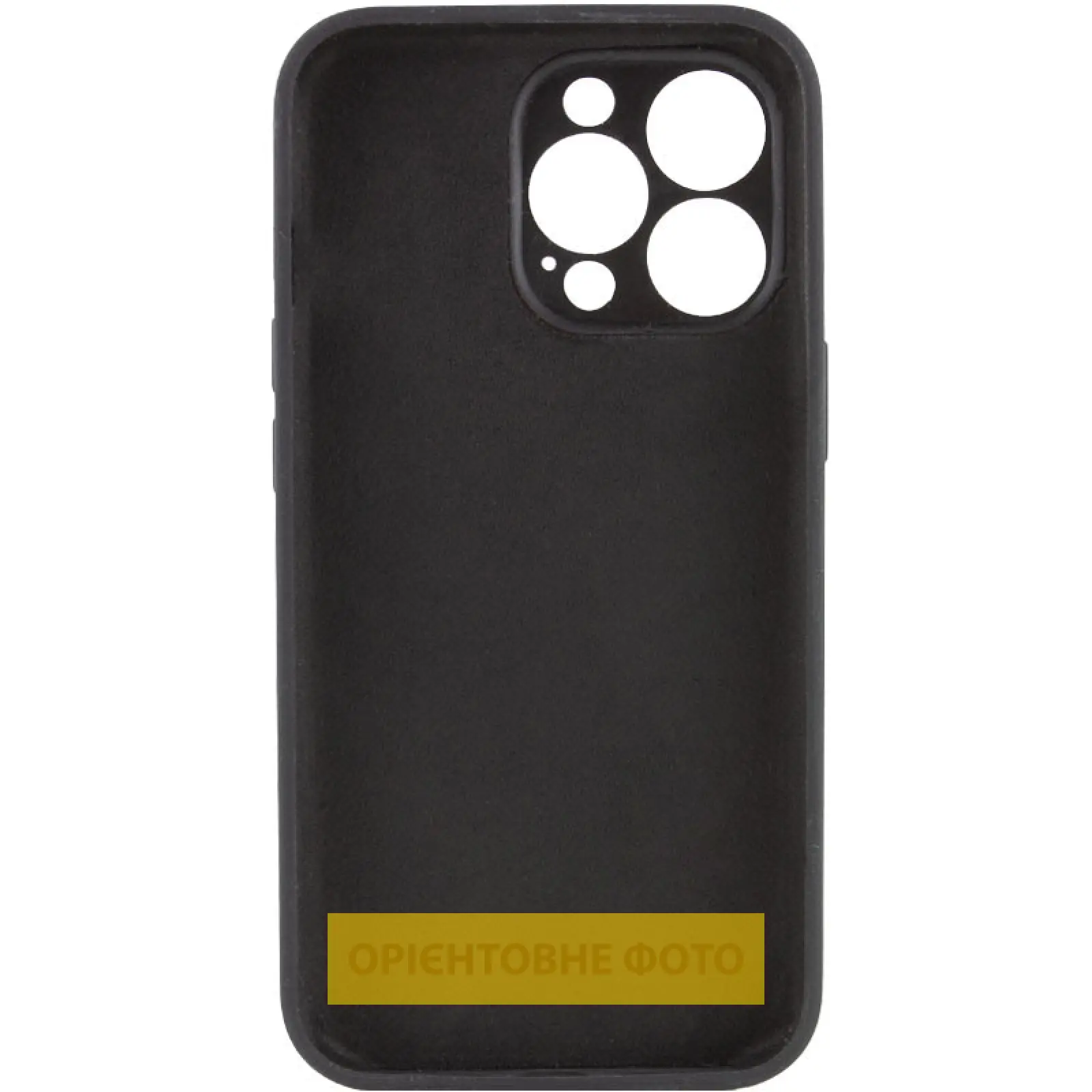 Чехол Silk Full Camera Protective (AA) NO LOGO для Apple iPhone 17 Pro (6.3"), Черный / Black 1, Силикон, купить оптом с доставкой