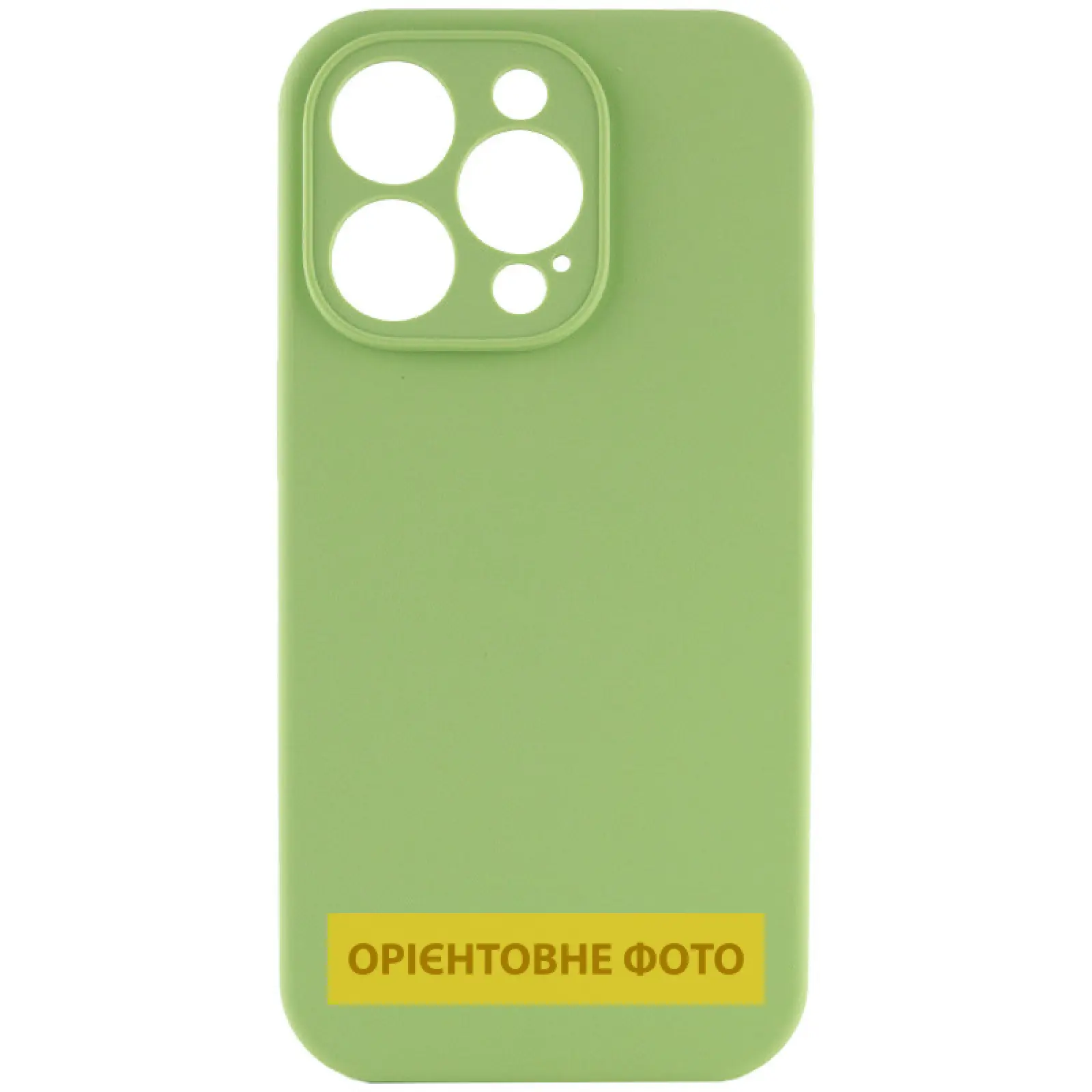 Чехол Silk Full Camera Protective (AA) NO LOGO для Apple iPhone 17 Pro Max (6.9"), Мятный / Mint, Силикон, купить оптом с доставкой