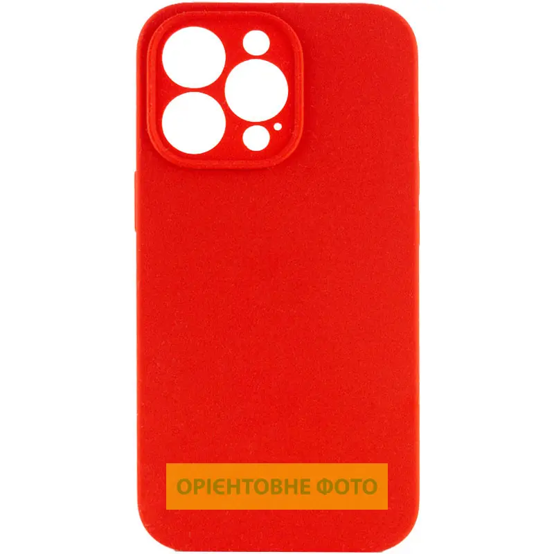 Чехол Silk Full Camera Protective (AA) NO LOGO для Apple iPhone 17 Air (6.5"), Красный / Red, Силикон, купить оптом с доставкой