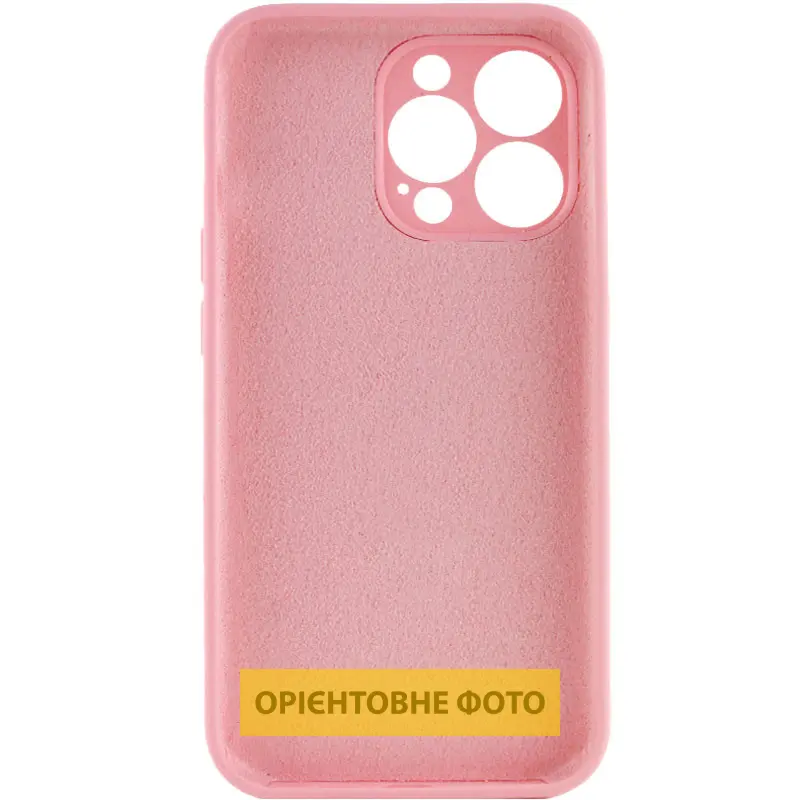 Чехол Silk Full Camera Protective (AA) NO LOGO для Apple iPhone 17 Air (6.5"), Розовый / Light pink 1, Силикон, купить оптом с доставкой