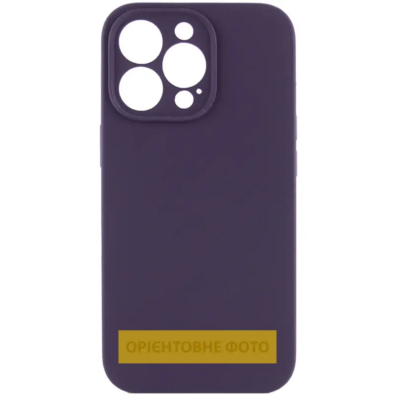 Чехол Silk Full Camera Protective (AA) NO LOGO для Apple iPhone 17 Air (6.5"), Фиолетовый / Elderberry, Силикон, купить оптом с доставкой