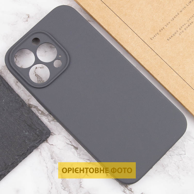 Чехол Silk Full Camera Protective (AA) NO LOGO для Apple iPhone 18, Серый / Dark Gray 2, Силикон, купить оптом с доставкой