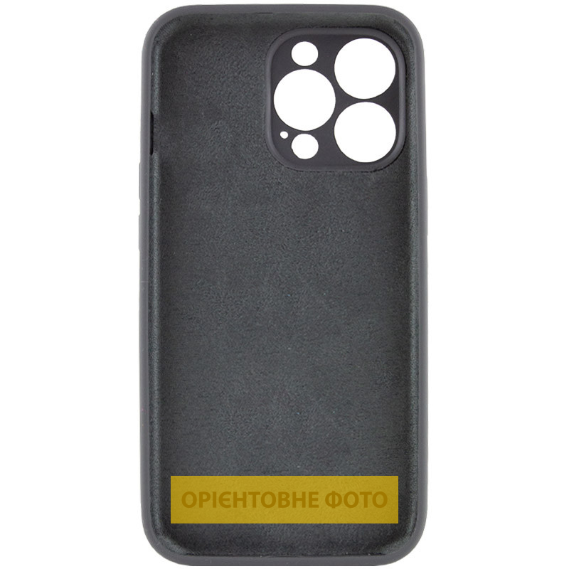 Чехол Silk Full Camera Protective (AA) NO LOGO для Apple iPhone 18 Pro, Серый / Dark Gray 1, Силикон, купить оптом с доставкой