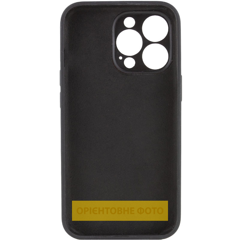 Чехол Silk Full Camera Protective (AA) NO LOGO для Apple iPhone 18 Pro Max, Черный / Black 1, Силикон, купить оптом с доставкой