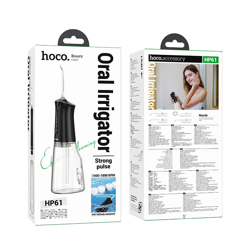 Ирригатор для полости рта Hoco HP61 with large-capacity на картинке №5