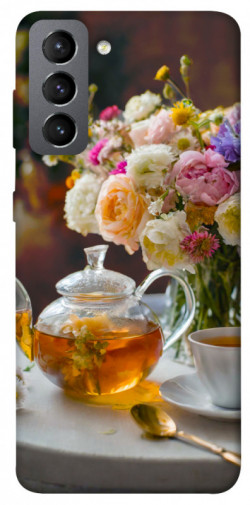 Чехол itsPrint Tea time для Samsung Galaxy S21 FE