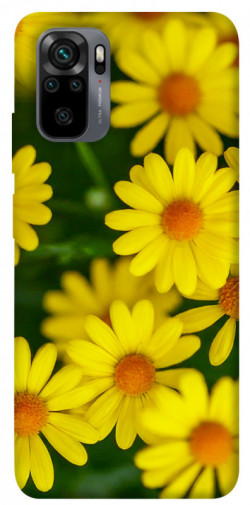 Чехол itsPrint Yellow chamomiles для Xiaomi Redmi Note 10 / Note 10s