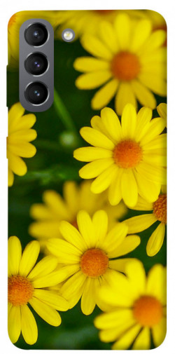 Чехол itsPrint Yellow chamomiles для Samsung Galaxy S21