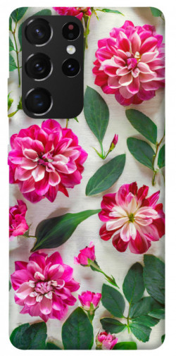 Чехол itsPrint Floral Elegance для Samsung Galaxy S21 Ultra