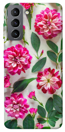 Чехол itsPrint Floral Elegance для Samsung Galaxy S21 FE