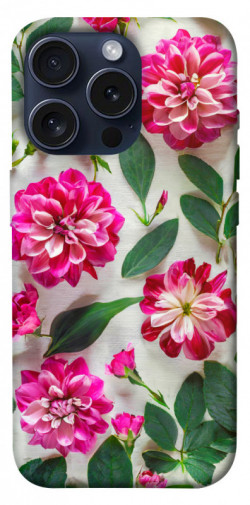 Чехол itsPrint Floral Elegance для Apple iPhone 15 Pro (6.1")